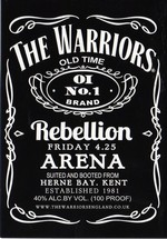The Warriors - Rebellion Festival, Blackpool, 5.8.11